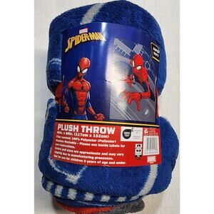 Marvel Spider-Man fleece throw 50'' x 60 ''-NEW